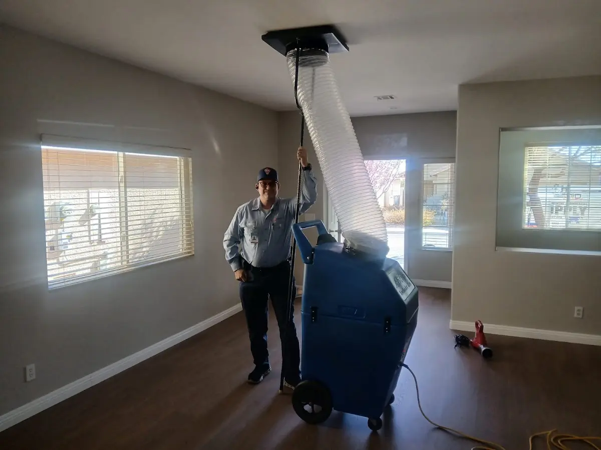 Professional Emergency HVAC Repair work inside a Waterloo home